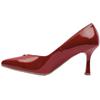BIOECO 6543 2898 SHOE - RED PATENT